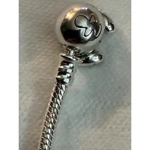 Pandora Disney Stitch Clasp Bracelet 7.5" 19cm Sterling Silver thumbnail 6
