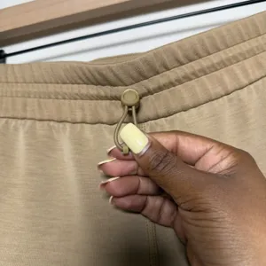 Lululemon Women Pants 14 Tan Softstreme Relaxed High Rise Drawcord Trousers thumbnail 5