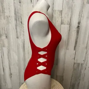 Xhilaration Red swimsuit thumbnail 5