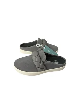 *NEW Revitalign Barbados Hanna Braided Light Gray Slip-On Mules Womens Size 7.5D thumbnail 6
