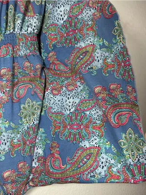 Anthropologie Boemo Bohemian Floral Maxi Dress - Lightweight Summer Dress as:L thumbnail 8