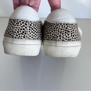 Madewell Sidewalk Low-Top Sneakers in‎ Spotted Calf Hair thumbnail 6