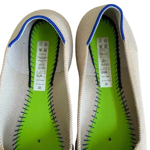 Rothy’s The Point II Knit Flat Ecru Size 10 Neutral Casual Comfy Office Travel thumbnail 5