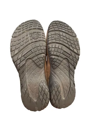 Merrell wms brown leather wool lined moc clogs shoes sz 8.5 SKU 10-091 thumbnail 4