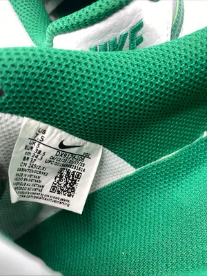 Nike Gamma Force Women’s 7.5 Sneakers DX9176-106 White Green Tennis Shoes Retro thumbnail 6