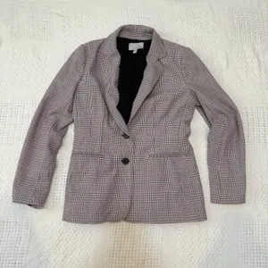 Chelsea28 medium 2 button front plaid jacket blazer coat C 3001 thumbnail 8