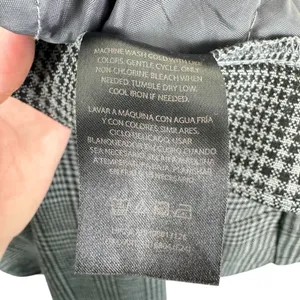 Banana Republic Black White Houndstooth Cropped High Rise Dress Pants Trousers 8 thumbnail 7