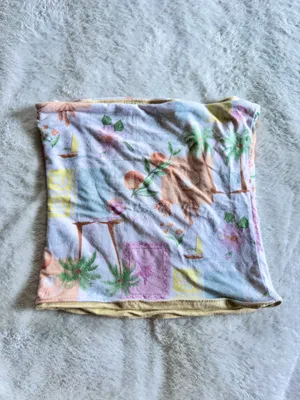 Hollister reversible tube top summer print L thumbnail 5