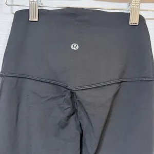 Lululemon Groove Super High Rise Flared Pant Nulu Black LW5FCHS Womens Size 2 thumbnail 4