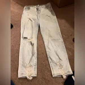 7‎ for all mankind high waist Josephina distressed jeans 27 thumbnail 3