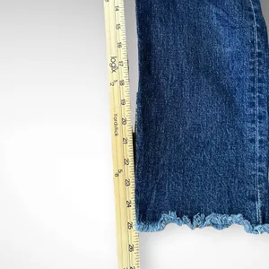 LEVI'S Women's Wedgie Straight Button Fly Jeans With Raw Hem Size 27 | EUC thumbnail 15