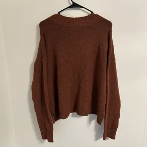 A.N.A A New Approach‎ Women's V Neck Sweater Rust Burnt Orange Size Large thumbnail 3