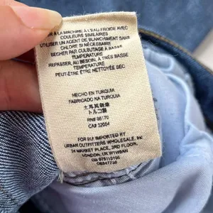We the Free People Skinny Womens jeans Sz 30 Distressed Y2K Grunge Indie Sleaze thumbnail 13