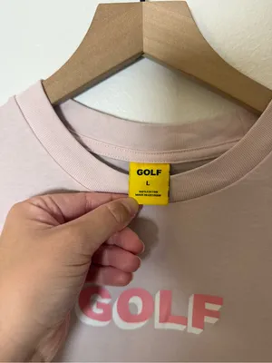 Golf‎ Wang baby pink 3D logo t-shirt thumbnail 3