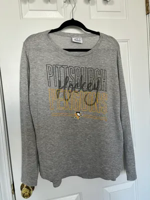 Champion, Pittsburgh Penguins Hockey Nhl Women’s Long Sleeve thumbnail 1
