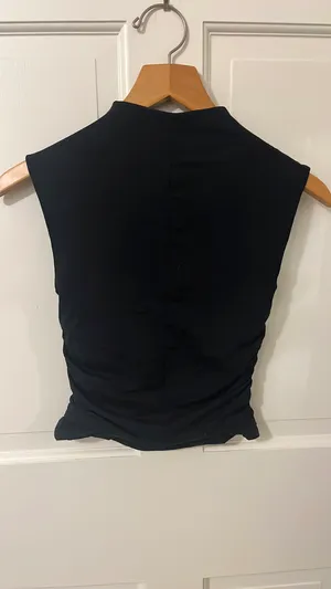 Abercrombie Top Sleeveless Black thumbnail 2