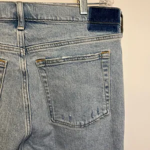 Abercrombie & Fitch Curve Love Crossover Dad High Rise Straight Leg Jeans Sz 16 thumbnail 5