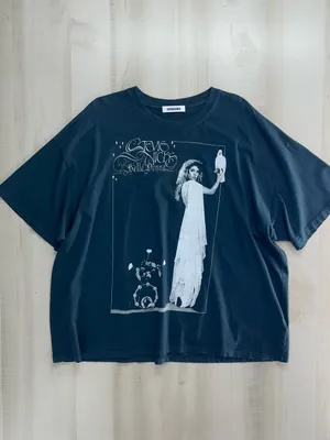 DAYDREAMER oversized graphic tee T-shirt OS Stevie Nicks Bella Donna thumbnail 2
