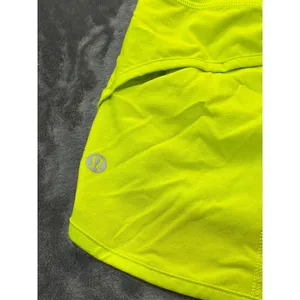 Lululemon Speed Up Low-Rise Lined Shorts Womens Neon Yellow W7AEVS 8 thumbnail 3