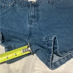Princess Polly Classic Blue Jean women Shorts thumbnail 8