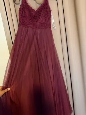 Watters Bridesmaid Dress Red Size 6 thumbnail 4