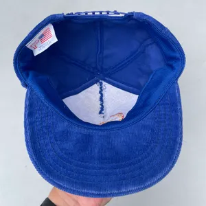 Vintage Blue Corduroy Trucker NRA Hat thumbnail 9