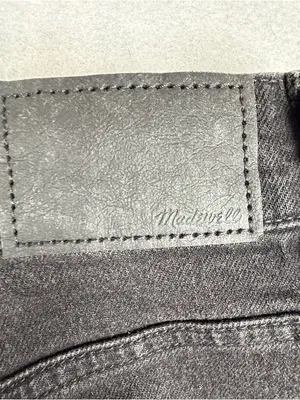 Madewell The 90s Straight Jeans Womens 26 Black High Rise 30” Inseam thumbnail 5