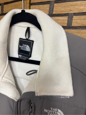 The north face white polartec fleece size large thumbnail 6