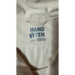Hang Ten Womens Full‎ Zip Lightweight Windbreaker Jacket Pink Small Mock Neck thumbnail 4