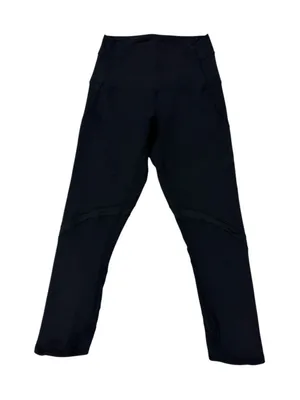 Lululemon Black Leggings Size 4 Gently Used thumbnail 1