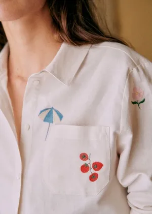 Sézane Tomboy Shirt thumbnail 3