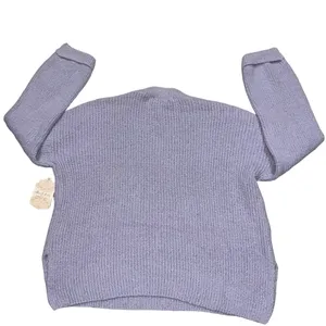 NEW Altar’d State Purple V-Neck Plein Air Sweater thumbnail 4