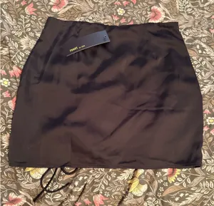 Boutique Black Skirt Ruched Mini thumbnail 2