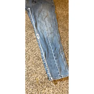 Madewell‎ High Rise Balloon Jeans Light Wash Seamed Front 26 Light Blue Cotton thumbnail 6