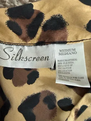 Vintage Silk Leopard Lingerie Set thumbnail 7