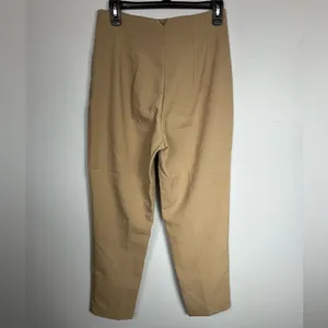 ❄️Zara High Waisted Khaki‎ Dress Pants thumbnail 2