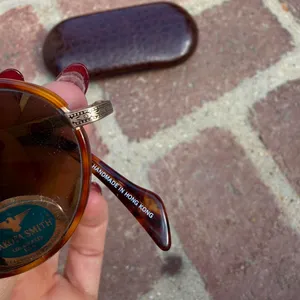 NEW Vtg retro Dakota smith Tortoise shell round sunglasses thumbnail 5