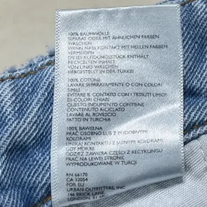 BDG Urban Outfitters Drew Baggy Pleated Jeans Light Wash Elastic Waist W28 L32 thumbnail 8