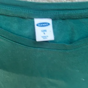 Old Navy Green Relaxed Short Sleeve T-Shirt thumbnail 2