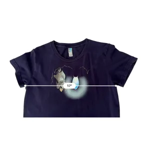 Shirt.Woot!‎ Blue Whimsical Bat Graphic Dark Aesthetic TShirt XL Bright Idea thumbnail 2