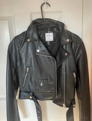 Faux Leather Jacket thumbnail 1