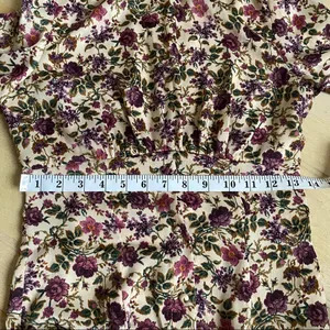 NEW Zara floral mini dress BLOGGERS FAVORITE!!! thumbnail 8