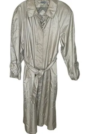 Vintage‎ British Mist Trench Coat thumbnail 1