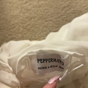 Peppermayo White Beaded Mini Dress thumbnail 4