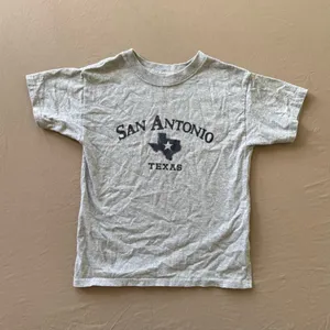 Hanes Vintage Style San Antonio Texas Destination Baby Tee thumbnail 1