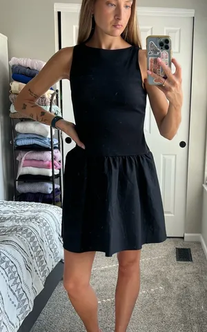 A New Day Drop Waist Mini Dress thumbnail 1