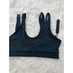 Nike Skims Matte Double Strap Scoop Bra Dark Teal Size Medium thumbnail 8