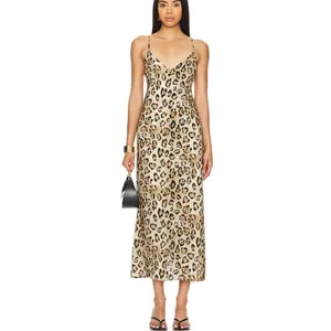 New. PQ leopard midi dress/coverup. XS/S. Retails 154 thumbnail 5