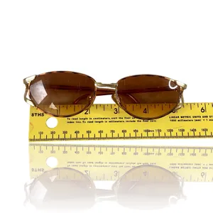 Tortoiseshell and Gold Frame Sunglasses Brown thumbnail 6