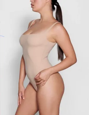 SKIMS Fits Everybody Square Neck Bodysuit XL thumbnail 1